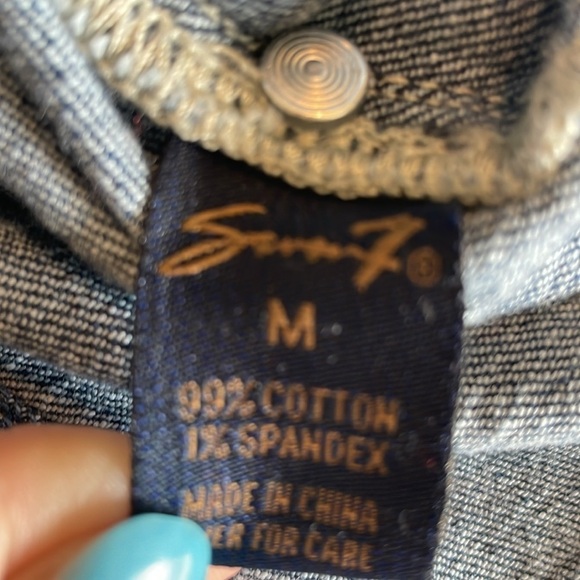 Seven7 jeans denim top Medium - Picture 7 of 7